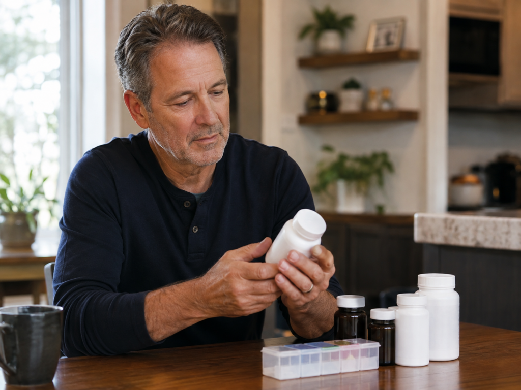 dietary supplements for men's wellness